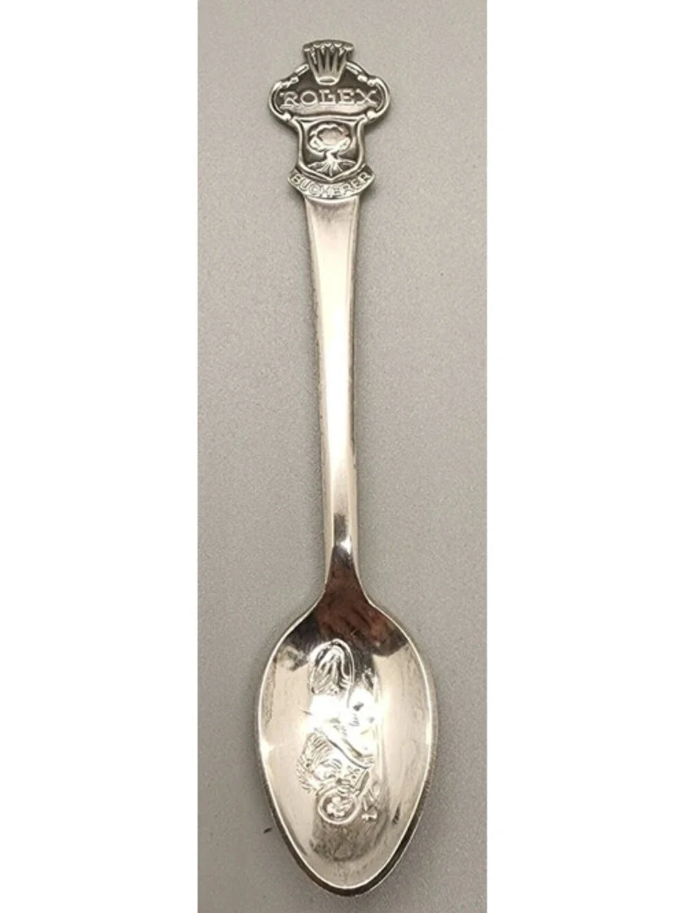 Vintage Rolex Bucherer of Switzerland Spoon (CB 69 M) w/ Lion, 4 1/4 inches